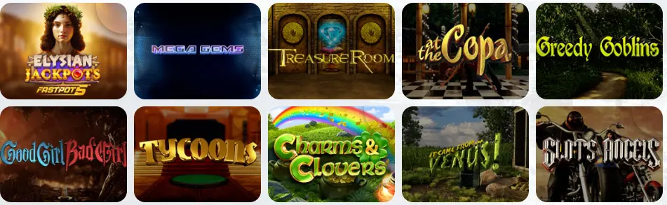 Jackpots at BOOMERANG CASINO